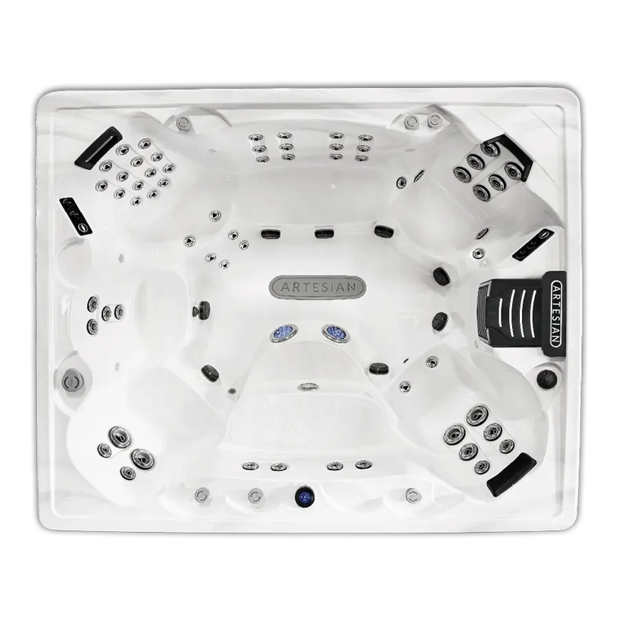 Artesian Spas Isla Margarita Elite nine-person hot tub, official Pelican product photo
