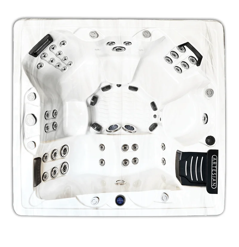 Artesian Spas Nevis Luxury six-person hot tub, official Pelican product photo