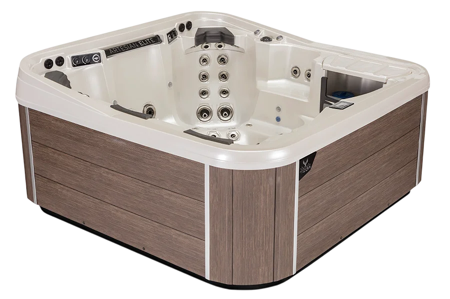 Artesian Spas Piper Glen seven-person hot tub, official Pelican product photo